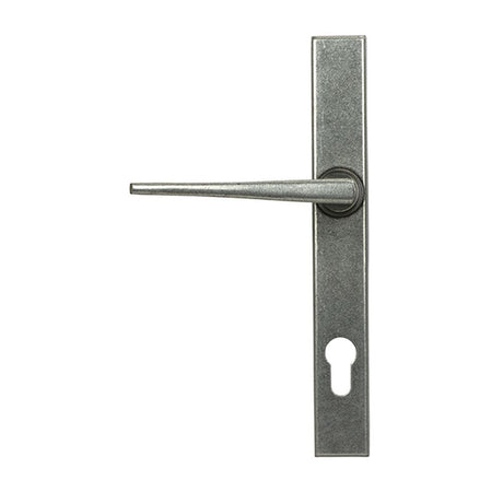High quality images of the From The Anvil - Pewter Eaton Slimline Lever Espag. Lock Set | Sku. Anvil-52611 | available to order from Trade Door Handles, quick delivery at discounted prices.