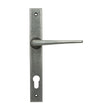 High quality images of the From The Anvil - Pewter Eaton Slimline Lever Espag. Lock Set | Sku. Anvil-52611 | available to order from Trade Door Handles, quick delivery at discounted prices.