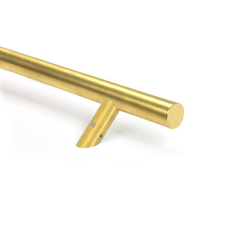 High quality images of the From The Anvil - Aged Brass (316) 1.8m Offset T Bar Handle Secret Fix 32mm Ã˜ | Sku. Anvil-52629 | available to order from Trade Door Handles, quick delivery at discounted prices.