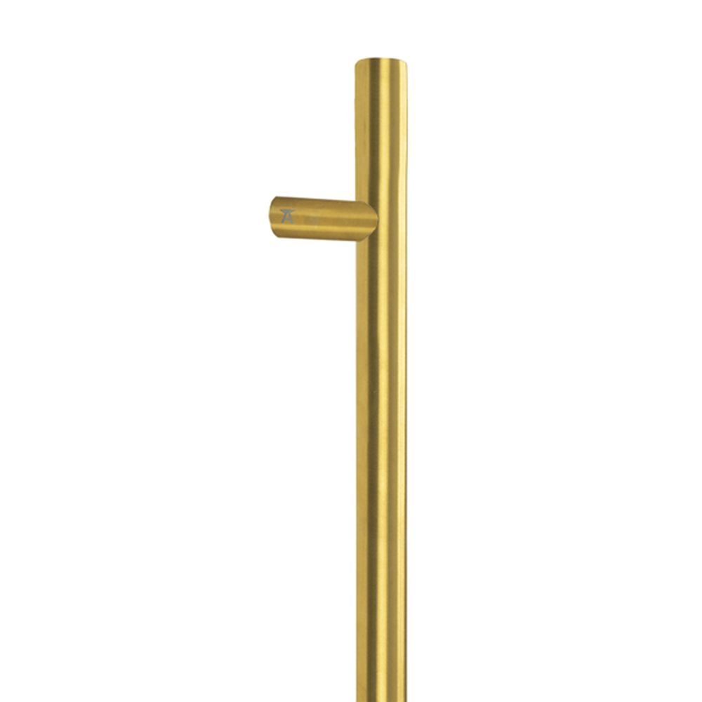 High quality images of the From The Anvil - Aged Brass (316) 1.8m Offset T Bar Handle Secret Fix 32mm Ã˜ | Sku. Anvil-52629 | available to order from Trade Door Handles, quick delivery at discounted prices.