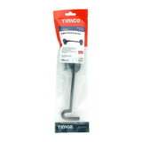 This is an image of Timco - Cabin Hooks - Black 8" (1 Each TIMpac) 527651
