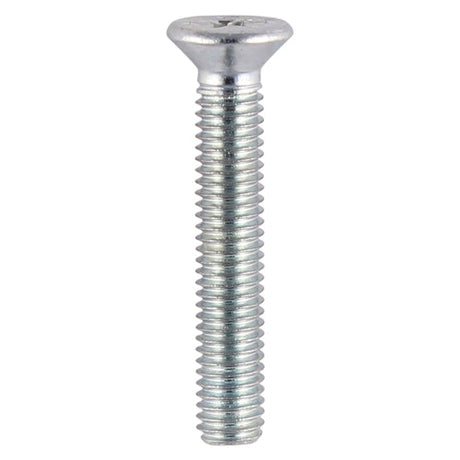 This is an image of Timco - Machine Screws - Countersunk - PH - Metric Thread - B Point - Zinc M5 x 30mm - (500 PCS Box) 530Z