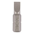 This is an image of Timco - S2 Driver Bits - SL 5.5 x 0.8 x 25 (2 Pieces Blister Pack) 5508SL25GB