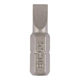 This is an image of Timco - S2 Driver Bits - SL 5.5 x 0.8 x 25 (2 Pieces Blister Pack) 5508SL25GB