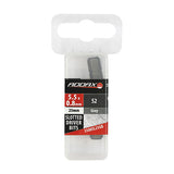 This is an image of Timco - S2 Driver Bits - SL 5.5 x 0.8 x 25 (2 Pieces Blister Pack) 5508SL25GB