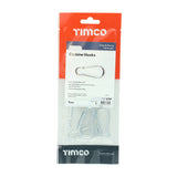 This is an image of Timco - Carbine Hooks - Zinc 5mm (5 Pieces TIMpac) 5CHP