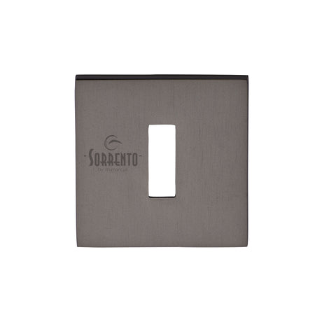 High quality image of Sorrento - Key Escutcheon Square Venetian Bronze | Sku. 5m-4048-q-141 | Trade Door Handles, Kendal.