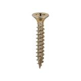 This is an image of Timco - Classic Multi-Purpose Screws - PZ - Double Countersunk - Yellow 6.0 x 40mm - (200 PCS Box) 60040CLAF