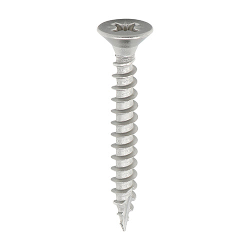 This is an image of Timco - Classic Multi-Purpose Screws - PZ - Double Countersunk - A2 Stainless Steel 6.0 x 40mm - (200 PCS Box) 60040CLASS