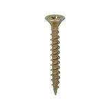 This is an image of Timco - C2 Strong-Fix Screws - PZ - Double Countersunk - Twin-Cut - Yellow 6.0 x 50mm - (200 PCS Box) 60050C2