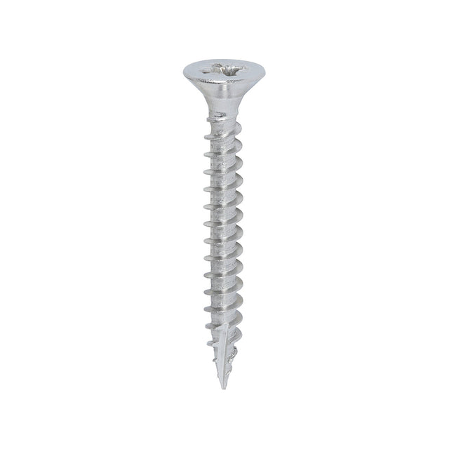 This is an image of Timco - Classic Multi-Purpose Screws - PZ - Double Countersunk - A2 Stainless Steel 6.0 x 50mm - (200 PCS Box) 60050CLASS