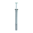 This is an image of Timco - Nylon Hammer Fixings - PZ - Zinc 6.0 x 60mm - (10 PCS TIMpac) 60060HFP