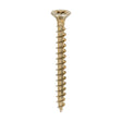 This is an image of Timco - Solo Chipboard & Woodscrews - PZ - Double Countersunk - Yellow 6.0 x 60mm - (200 PCS Box) 60060SOLOC