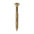 This is an image of Timco - Velocity Premium Multi-Use Screws - PZ - Double Countersunk - Yellow 6.0 x 60mm - (200 PCS Box) 60060VY