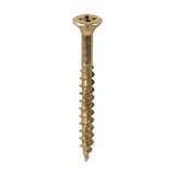 This is an image of Timco - Velocity Premium Multi-Use Screws - PZ - Double Countersunk - Yellow 6.0 x 60mm - (200 PCS Box) 60060VY