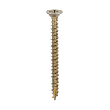 This is an image of Timco - Classic Multi-Purpose Screws - PZ - Double Countersunk - Yellow 6.0 x 70mm - (200 PCS Box) 60070CLAF