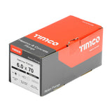 This is an image of Timco - Nylon Hammer Fixing - PZ - Zinc 6.0 x 70mm - (200 PCS Box) 60070HF