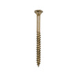 This is an image of Timco - Velocity Premium Multi-Use Screws - PZ - Double Countersunk - Yellow 6.0 x 80mm - (200 PCS Box) 60080VY