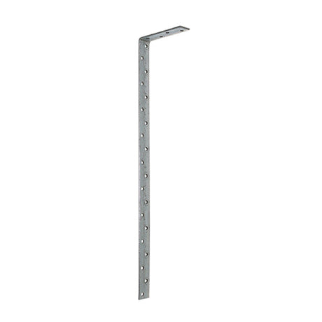 This is an image of Timco - Restraint Straps - Light Duty - Bent - Galvanised 500/100mm 600BRSL