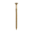 This is an image of Timco - C2 Clamp-Fix Screws - TX - Double Countersunk with Ribs - Twin-Cut - Yellow 6.0 x 100mm - (100 PCS Box) 60100C2C