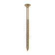 This is an image of Timco - Classic Multi-Purpose Screws - PZ - Double Countersunk - Yellow 6.0 x 100mm - (100 PCS Box) 60100CLAF