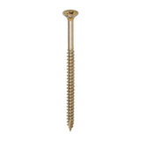 This is an image of Timco - Classic Multi-Purpose Screws - PZ - Double Countersunk - Yellow 6.0 x 100mm - (100 PCS Box) 60100CLAF