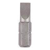 This is an image of Timco - S2 Driver Bits - SL 6.0 x 1.0 x 25 (2 Pieces Blister Pack) 6010SL25GB