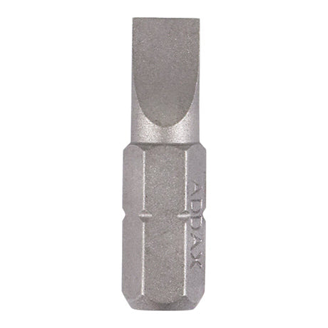 This is an image of Timco - S2 Driver Bits - SL 6.0 x 1.0 x 25 (2 Pieces Blister Pack) 6010SL25GB