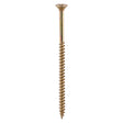 This is an image of Timco - Solo Woodscrews - PZ - Double Countersunk - Yellow 6.0 x 120mm - (50 PCS TIMbag) 60120CHYB