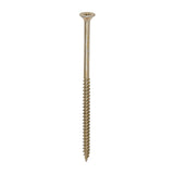 This is an image of Timco - Classic Multi-Purpose Screws - PZ - Double Countersunk - Yellow 6.0 x 120mm - (100 PCS Box) 60120CLAF