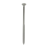 This is an image of Timco - Classic Multi-Purpose Screws - PZ - Double Countersunk - A4 Stainless Steel 6.0 x 130mm - (100 PCS Box) 60130CLA4