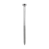This is an image of Timco - Classic Multi-Purpose Screws - PZ - Double Countersunk - A2 Stainless Steel 6.0 x 130mm - (100 PCS Box) 60130CLASS