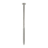 This is an image of Timco - Classic Multi-Purpose Screws - PZ - Double Countersunk - A4 Stainless Steel 6.0 x 150mm - (100 PCS Box) 60150CLA4