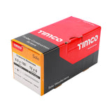 This is an image of Timco - Solo Chipboard & Woodscrews - PZ - Double Countersunk - Yellow 6.0 x 150mm - (100 PCS Box) 60150SOLOC