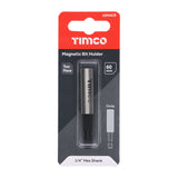 This is an image of Timco - Two Piece Magnetic Adaptor - Circlip 1/4 x 60 (1 Each Blister Pack) 60MACB