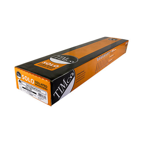 This is an image of Timco - Solo Collated Chipboard & Woodscrews - PH - Double Countersunk - Yellow 4.5 x 60mm - (500 PCS Box) 60SCOLY