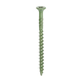 This is an image of Timco - Decking Screws - PZ - Double Countersunk - Exterior - Green 4.5 x 60mm - (200 PCS Box) 60TDECK