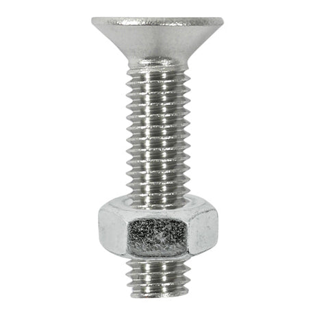 This is an image of Timco - Socket Screws & Hex Nuts - Countersunk - Stainless Steel M6 x 20mm - (8 PCS TIMpac) 620CSKSSP