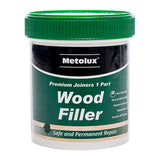 This is an image of Timco - Metolux 1 Part Wood Filler - Dark 250ml (1 Each Tin) PCS65394