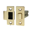 This is an image of Timco - Tubular Latch - Electro Brass 67 case / 45 backset (1 Each Plain Bag) 675303