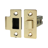 This is an image of Timco - Tubular Latch - Electro Brass 67 case / 45 backset (1 Each Plain Bag) 675303