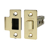 This is an image of Timco - Tubular Latch - Electro Brass 76 case / 57 backset (1 Each Plain Bag) 675555
