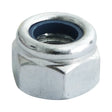 This is an image of Timco - Nylon Nuts - Type P - Zinc M6 - (300 PCS TIMbag) 6NPB