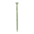 This is an image of Timco - Decking Screws - PZ - Double Countersunk - Exterior - Green 4.5 x 70mm - (200 PCS Box) 70TDECK