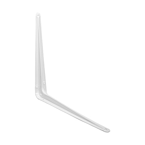 This is an image of Timco - London Pattern Shelf Bracket - White 350 x 300mm 712415