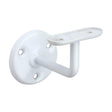 This is an image of Timco - Steel Handrail Bracket - White 63mm (1 Each Bag) 712893