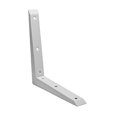 This is an image of Timco - Mitred Shelf Bracket - White 250 x 250mm (1 Each Unit) 712901