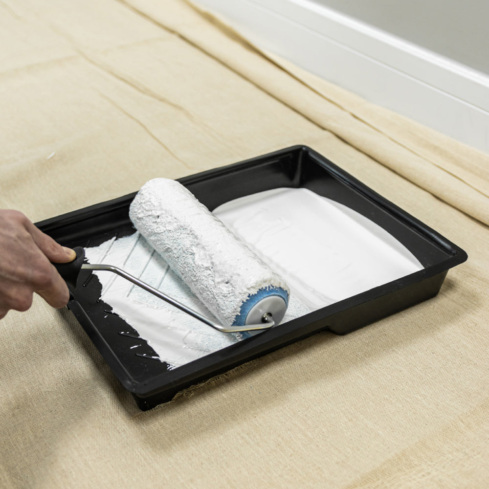 This is an image of Timco - Contractors Roller Frame & Tray Set 9" Short Pile (7 Pieces Bag) 720129