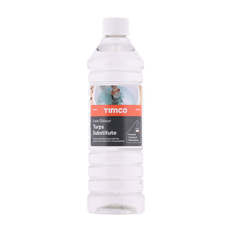 This is an image of Timco - Low Odour Turps Substitute 750ml (1 Each Bottle) 720167
