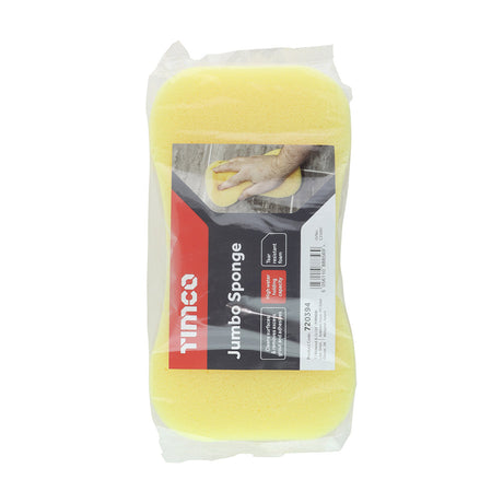 This is an image of Timco - Jumbo Sponge 1pc (1 Each Bag) 720394